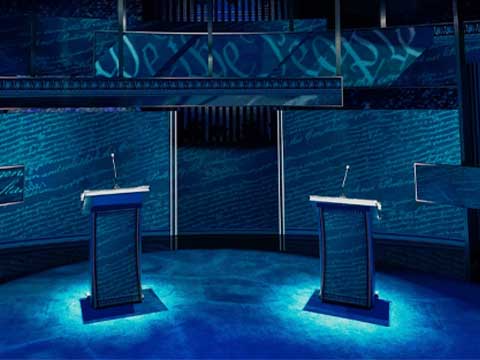 Debate stage ABC